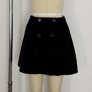 Maison Kitsuné blue mini skirt. Size 36 FR